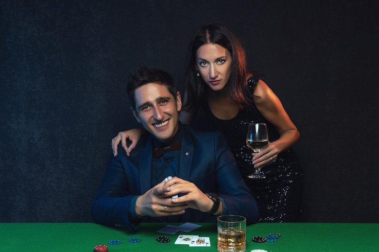 baim JILI baccarat table with live dealer